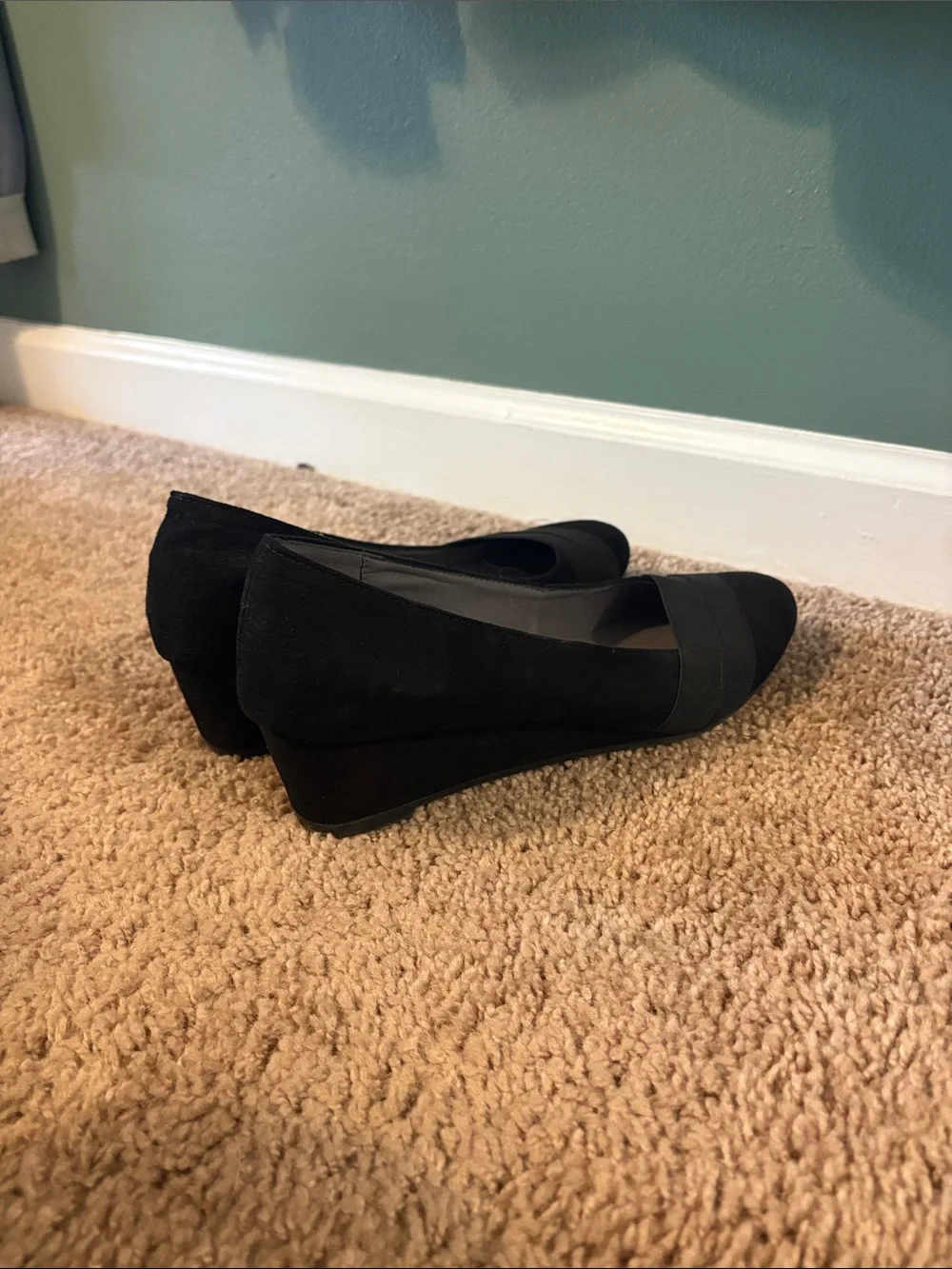 Classic Black Women's Wedge Pumps